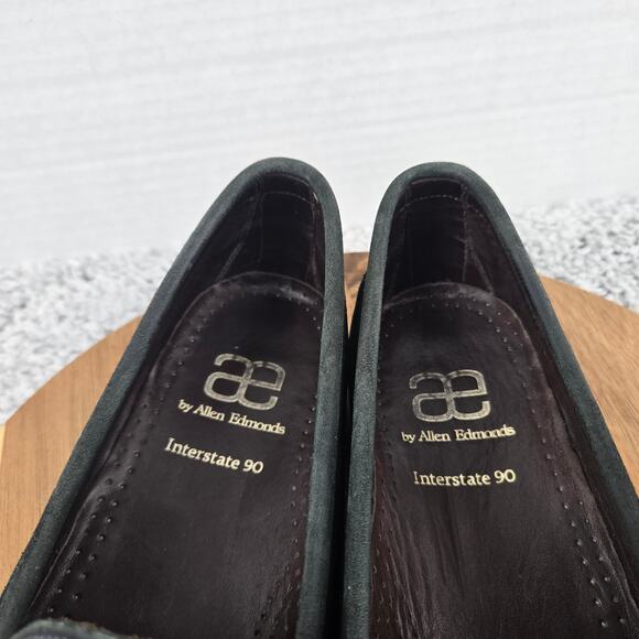 Allen Edmonds Mens 11.5D Interstate 90 Black Leather Casual Driving Moc Loafer main image 10